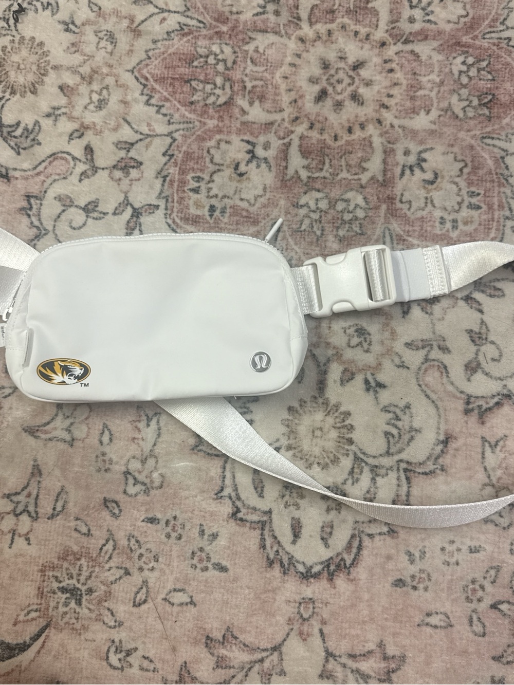 lululemon athletica White Belt Bag with Adjustable Strap